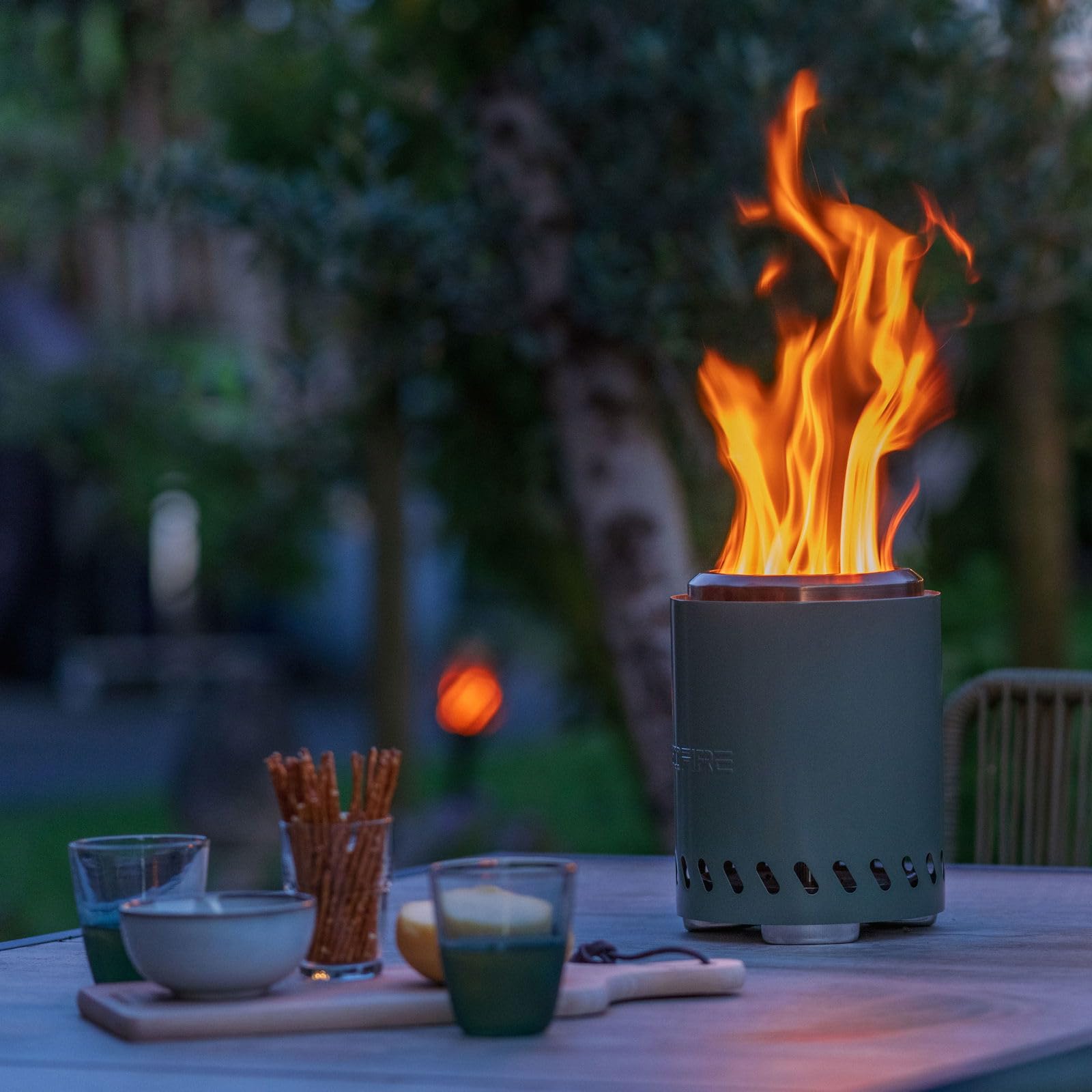 Pflanzen Kölle Feu de table « Volcano », vert, taille S, Ø 17 x H 18,7 cm