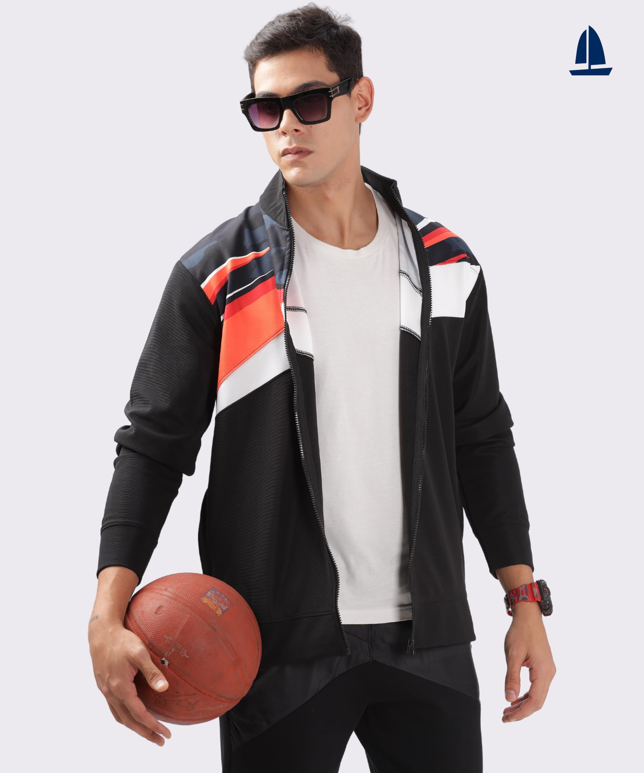 NAVYCUT USA Men's Active Sports Jacket – Lightweight, Windcheater, Winter Wear, Polyester, Regular Fit, Dri-Fit, Long Sleeves, Zipper Closure – Perfect for Gym, Running & Travel. 4