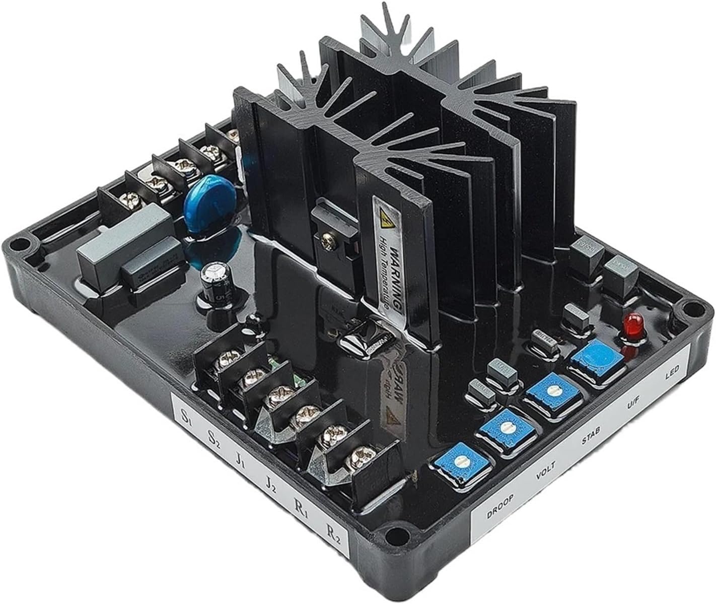 GAVR-20A Brushless Generator Automatic Voltage Regulation Automatic Voltage Regulator Black Glue YH-20A Pressure Regulating Plate