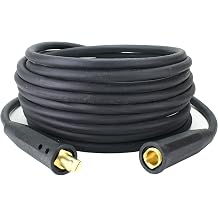 SUA - 350 Amp Welding Lead Extension - LC40 Male/Female Connector - 1/0 AWG 100% Copper Cable 100 FEET