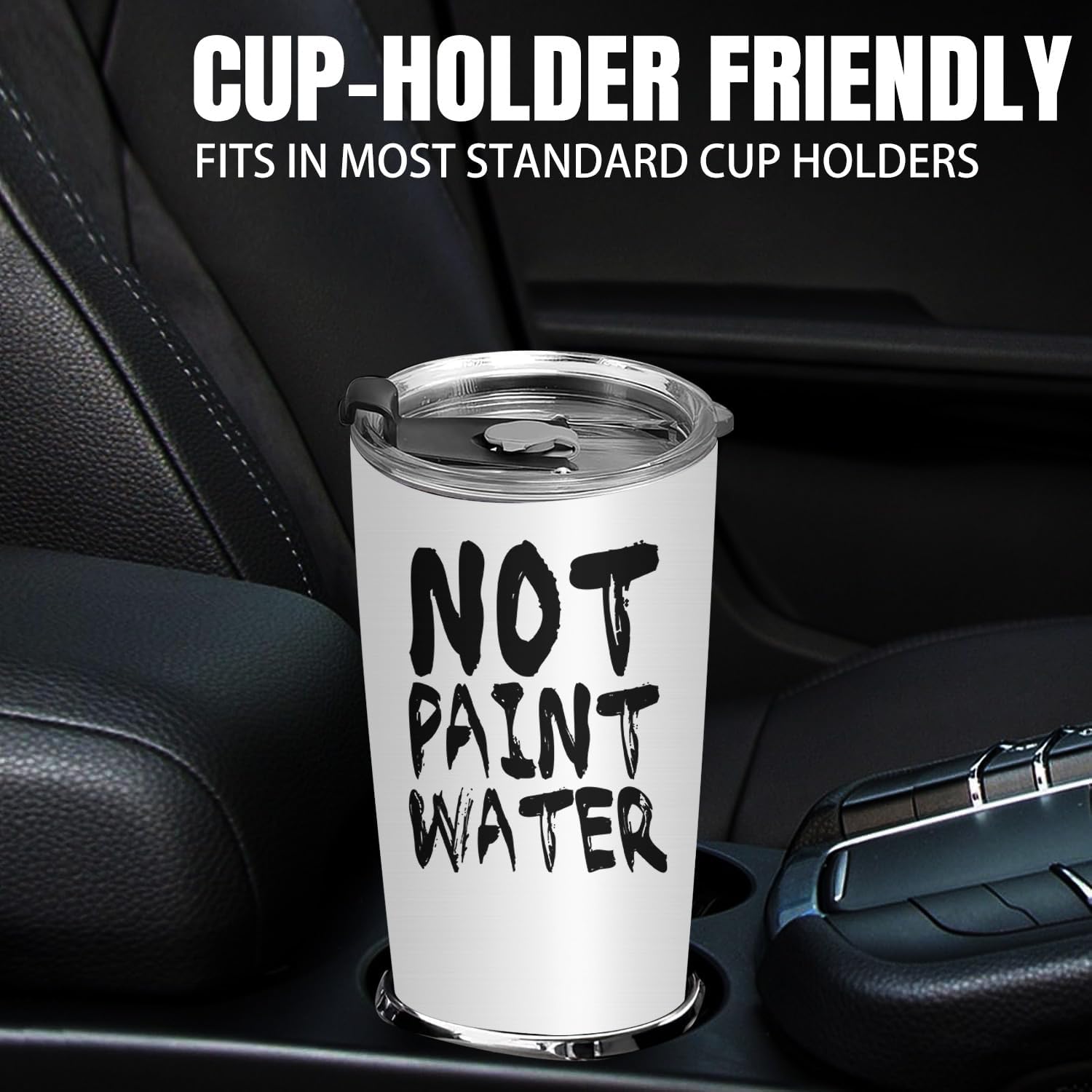 Gifts for Artists - Art Teacher Gifts - Stainless Steel Vacuum Insulated Tumbler 20 Oz - Image 2