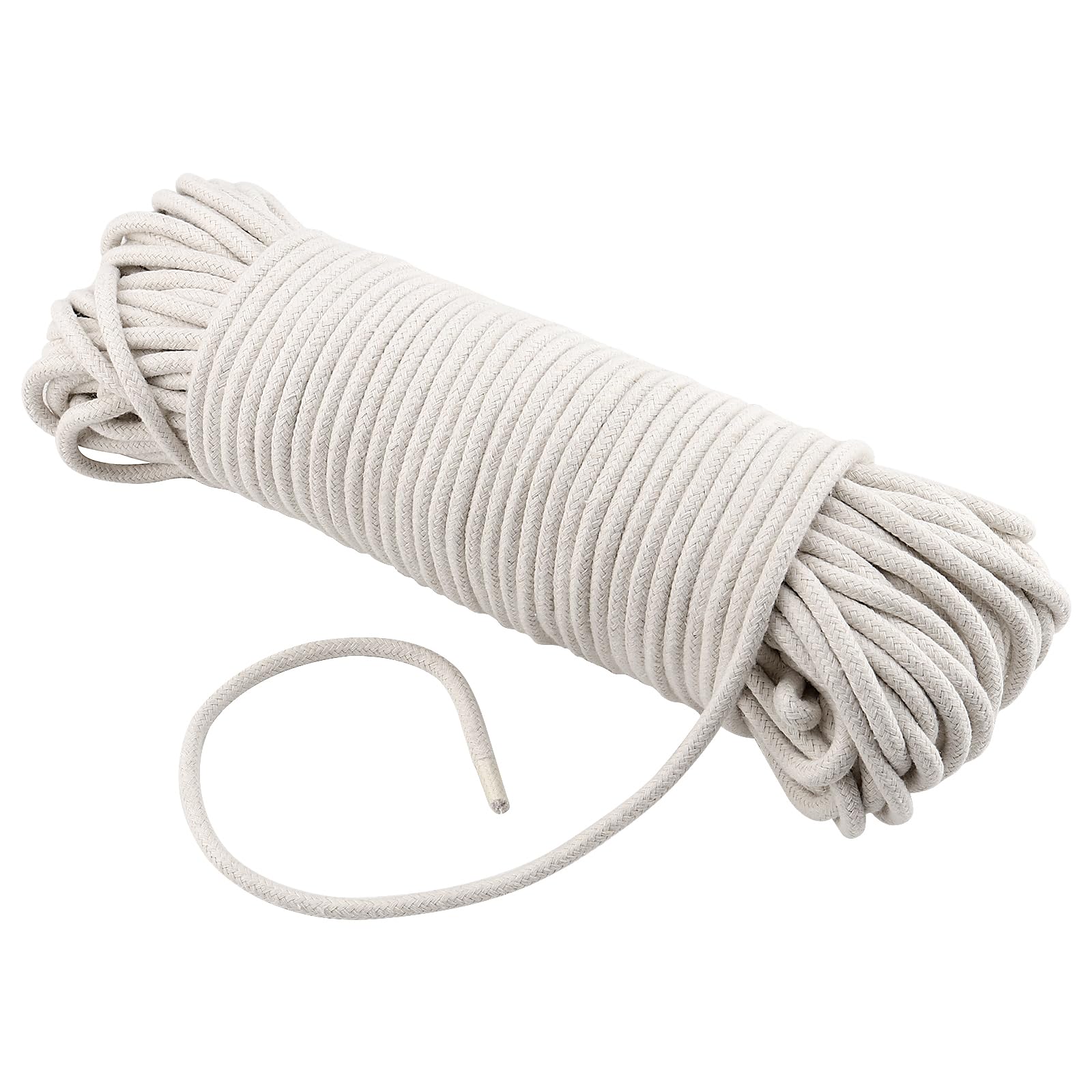 Corda Di Cotone Naturale | 50 Metri X 6 Mm Per Fai-da-Te - Foto 12