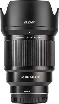 VILTROX 85mm F1.8 II STM Auto Focus Camera Lens Compatible with Fuji X Mount X-T3 X-T30 X-Pro2