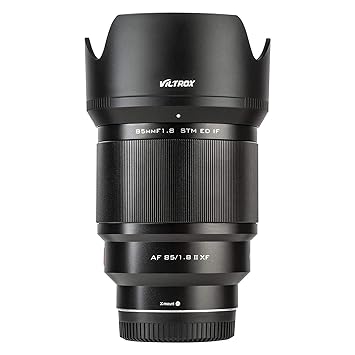 VILTROX 85mm F1.8 II STM Auto Focus Camera Lens Compatible with Fuji X Mount X-T3 X-T30 X-Pro2