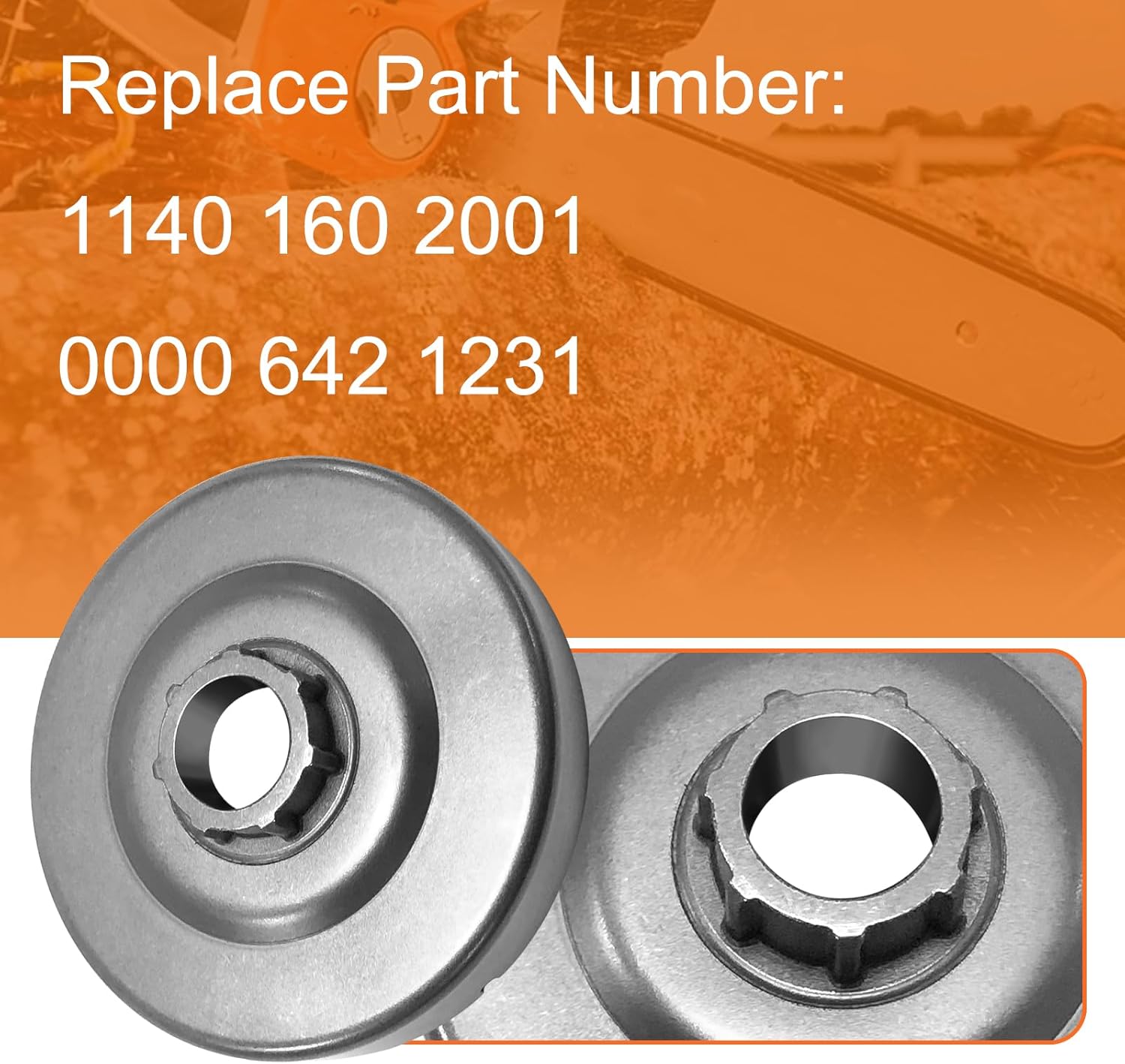 Clutch Drum 3/8" 7T Sprocket Kit view 3