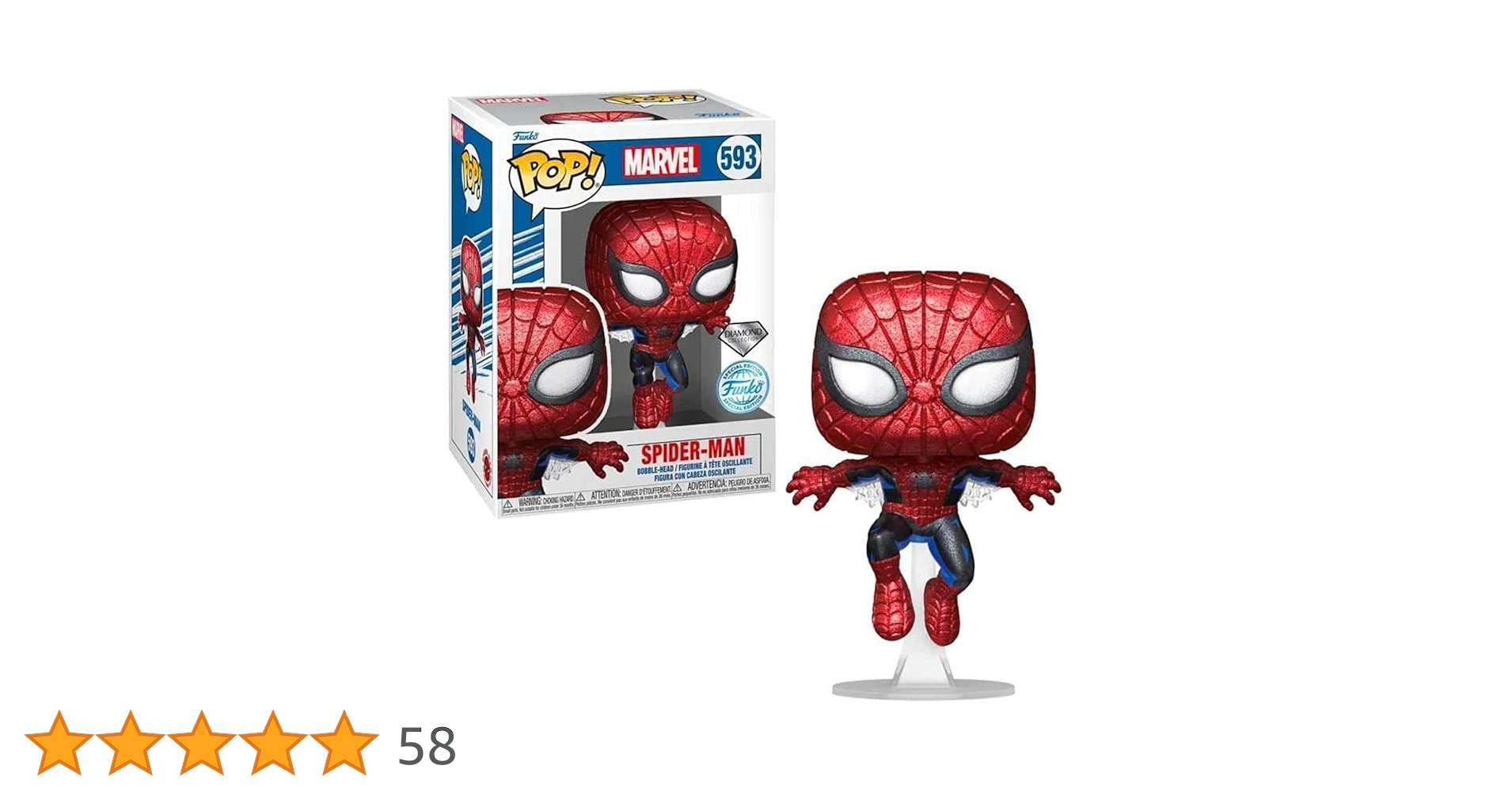 Amazon.co.jp: マーベル フィギュア スパイダーマン Funko Pop! Marvel