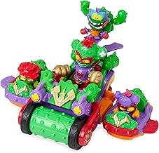 SUPERTHINGS Spike Roller, Great Vehicle with Two Attachable Vehicles, 3 Superthings and 1 Exclusive Kazoom Kid