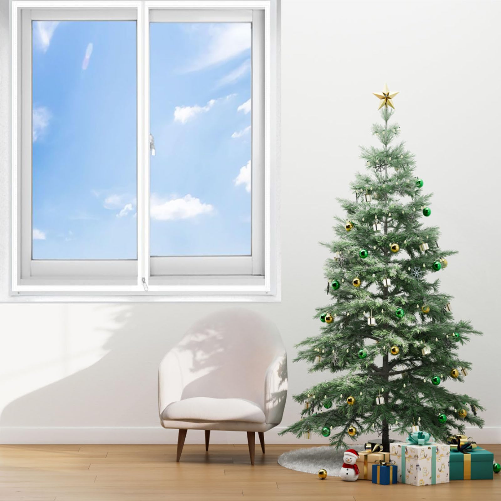 Film isolant thermique de fenetre pour un patio confortable en hiver