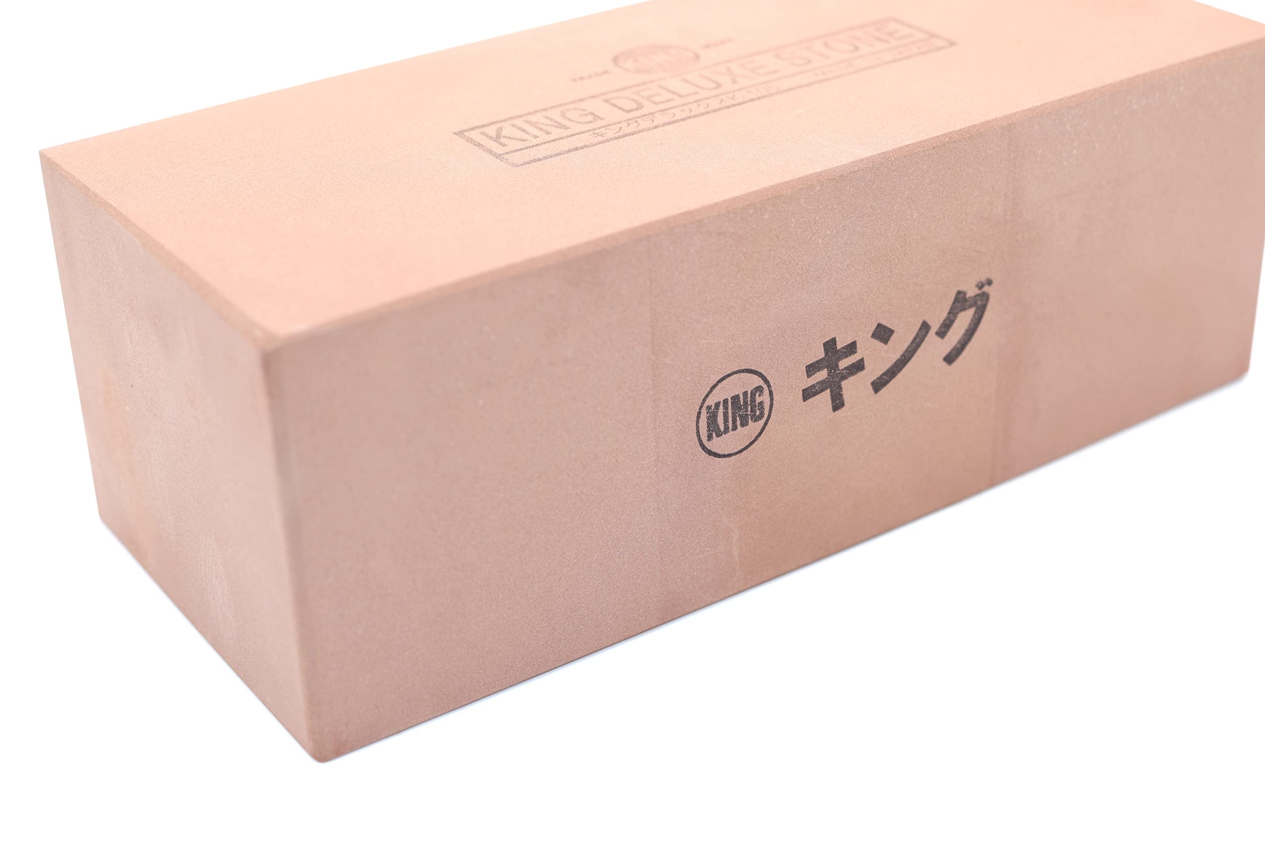 Piedra de afilar japonesa extra grande King K-105 800 grano #800 mantenimiento afilado hoja Cuchillos de cocina Herramientas de bricolaje y jardinería fabricadas en Japón