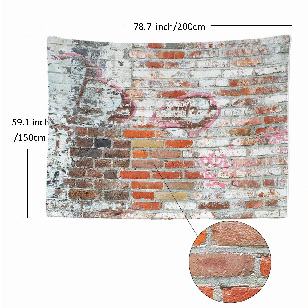 Ulticool, Industrial stone wall, Wall carpet, 200x150cm, Large tapestry, Poster decoration, Clothing, Industrial - Image 2
