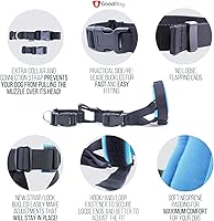 Vista 5 de Bozal suave para perros: evita mordeduras y masticaciones no deseadas de manera segura – Nuevo ajuste cómodo y seguro – Acolchado suave de neopreno