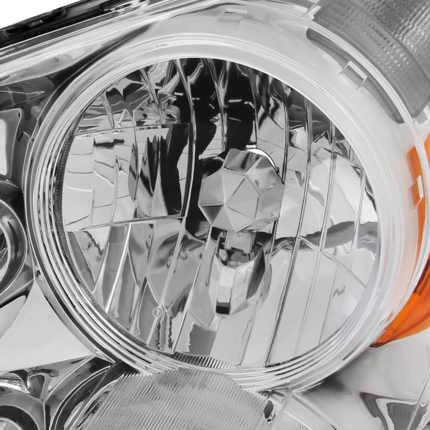 AKKON - For Honda Odyssey Chrome OE Replacement Headlights Driver/Passenger Head Lamps Pair