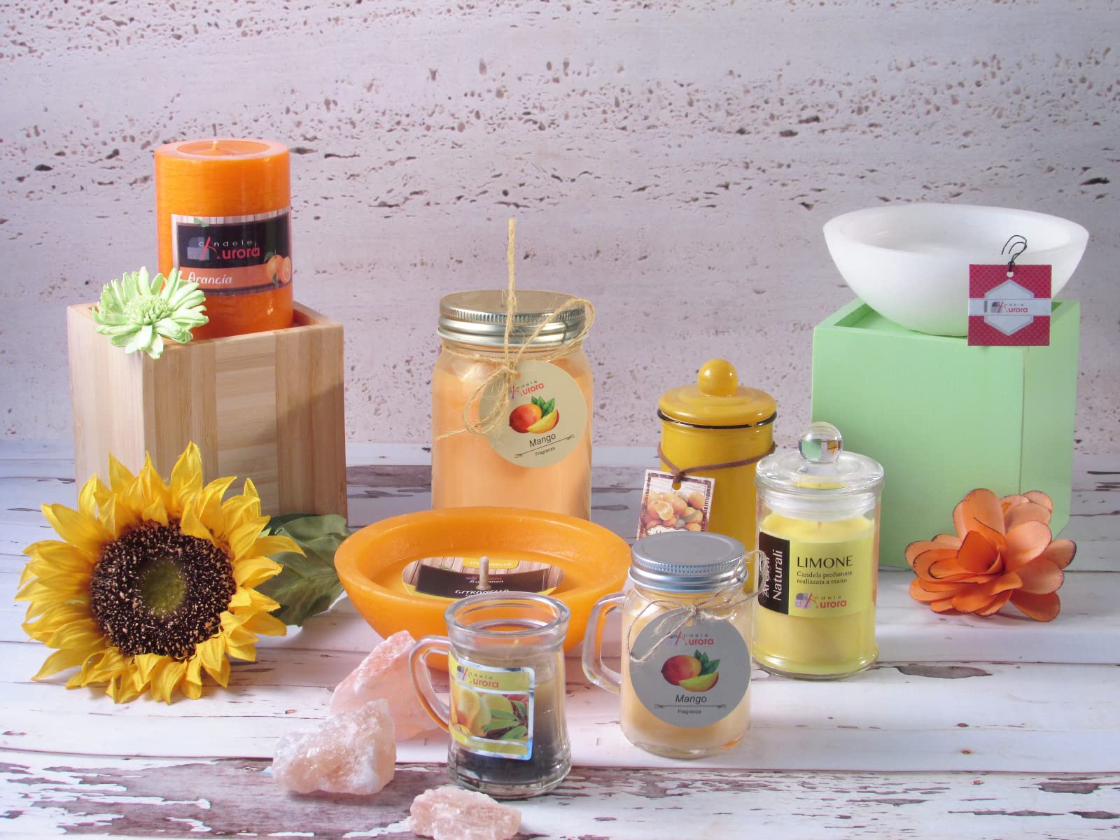 Candele Profumate Agrumi - 2 Pezzi Colonne Eleganti | Profumo Intenso E Duraturo - Foto 8