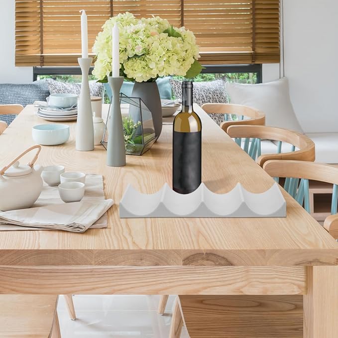 Organizador de Botellas de Vino KICHOUSE, Pack de 2, Ahorra Espacio miniatura 2