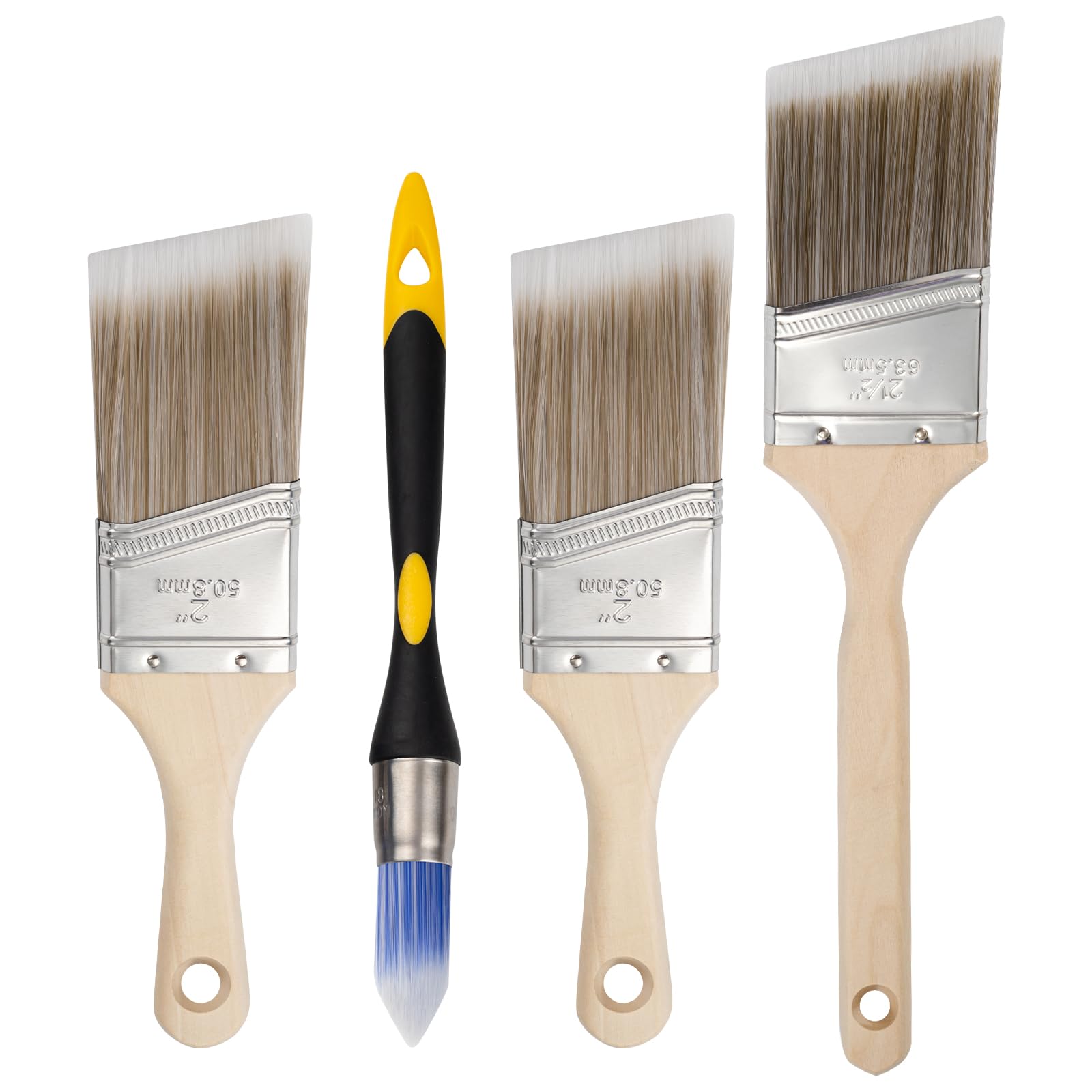Chalk Paint Brushes - 3 Piece Set -12 Chalk Paint Brushes - 3 Piece Set -12
