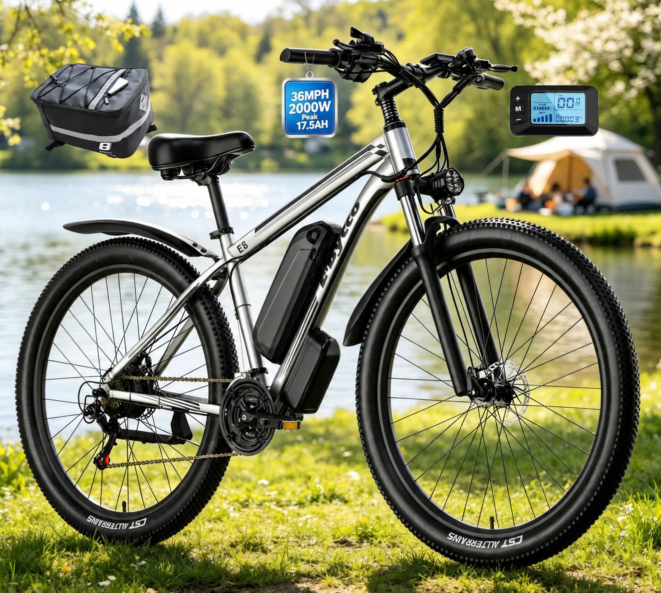 E·Bycco 29” Electric Bike for Adults