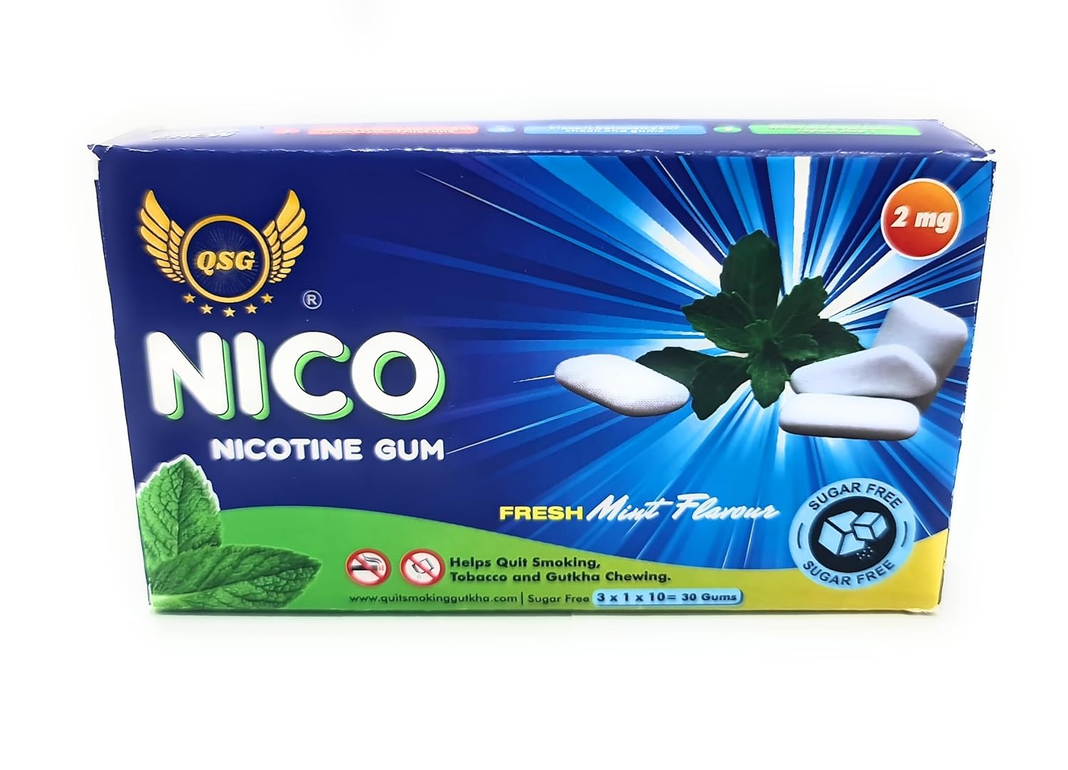 QSG Kit - Pack Of 3 Products | 4 weeks quit program with Triple Action Formula for Quit Gutkha Smoking Tobacco | Clinically tested | Detoxification | CE Certified QSG Kit - Pack Of 3 Products | 4 weeks quit program with Triple Action Formula for Quit Gutkha Smoking Tobacco | Clinically tested | Detoxification | CE Certified