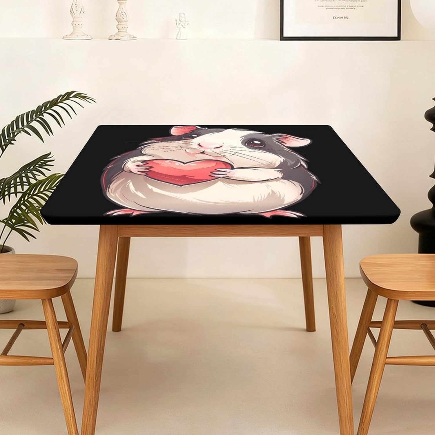 Cute Guinea Pigs Square Tablecloth Print Table Cloths Table Cover Wedding Party Holiday Decor