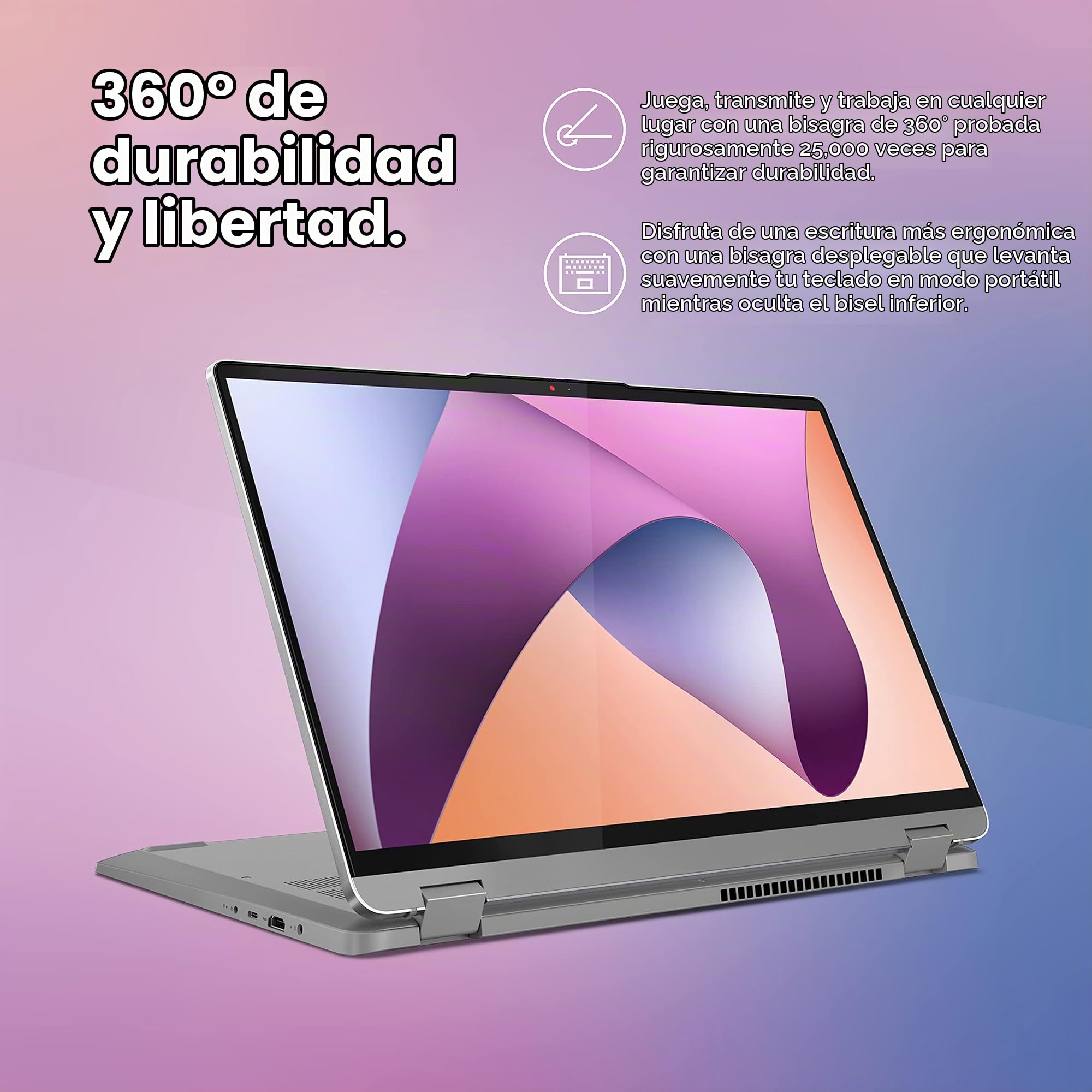 Amazon.com: Lenovo IdeaPad Flex 5 2 en 1, pantalla WUXGA de 16