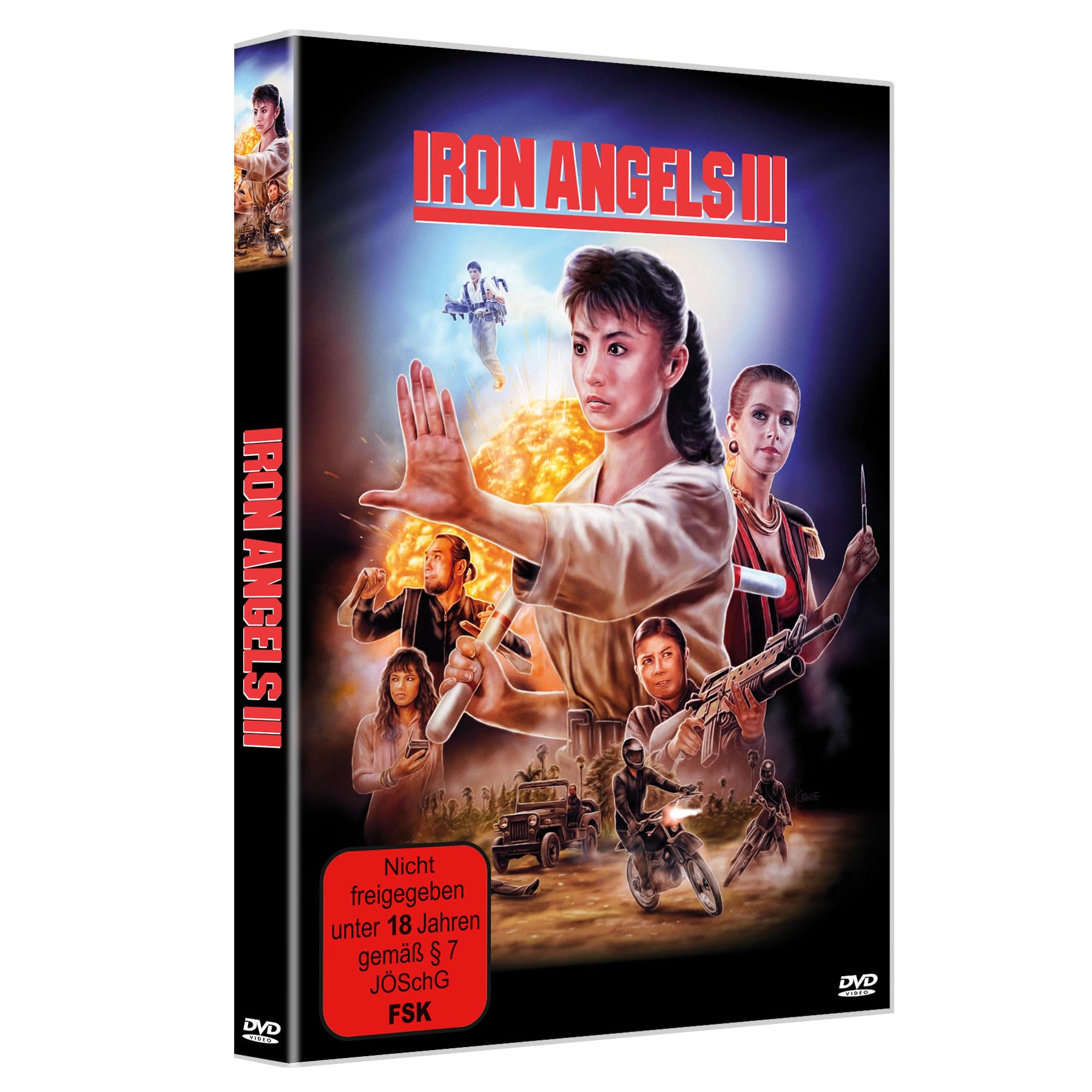 Iron Angels 3 Cover a evita copias dañadas con este ejemplar nuevo y protegido