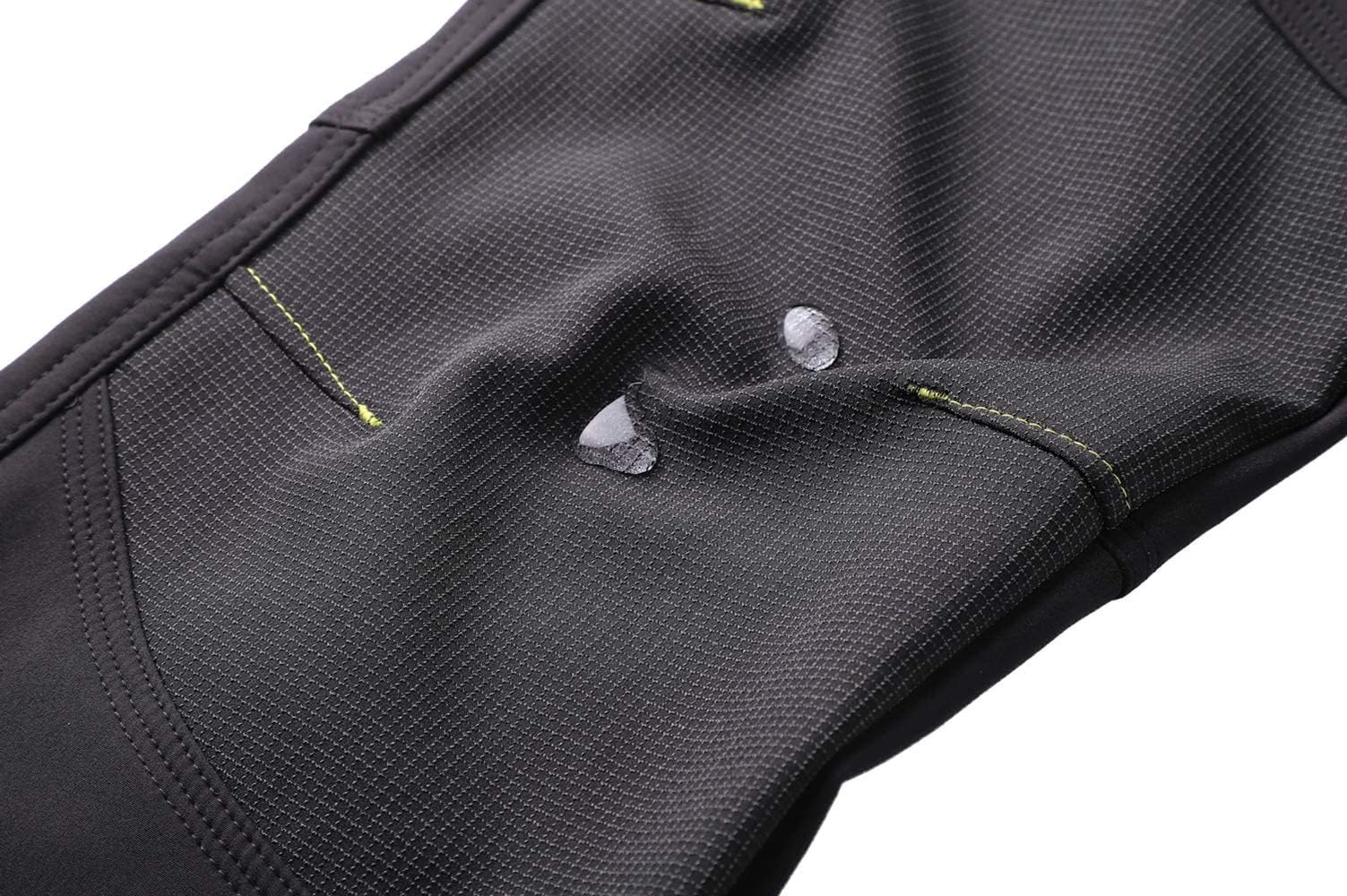 BenBoy Herren Wanderhose Wasserdicht Softshellhose Outdoorhose Winddicht Warm Gefüttert Skihose Snowboardhose Winter Trekkinghose