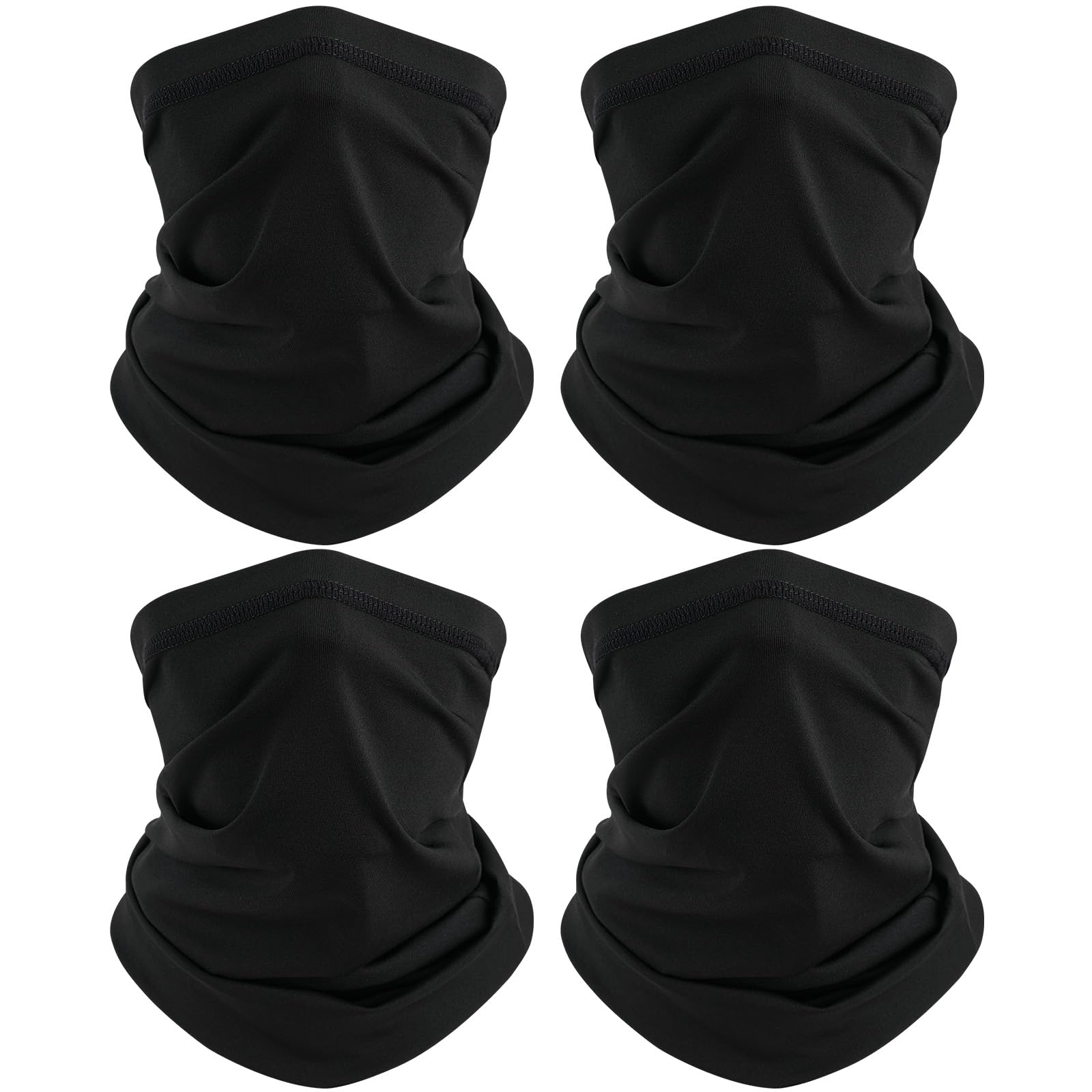 TICONN Neck Gaiter Face Cover Scarf, Neck Warmer Breathable Sun &amp; Wind-proof for Skiing Fishing Hiking Cycling