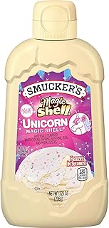 Smuckers Unicorn Magic Shell Smucker`s Topping Freezes In Seconds (1) 7.25 oz Bottle