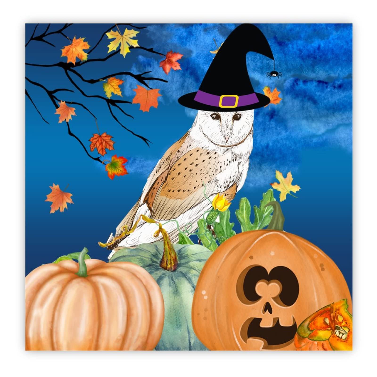 Décoration murale minimaliste Halloween sorcière en bois de 30 cm
