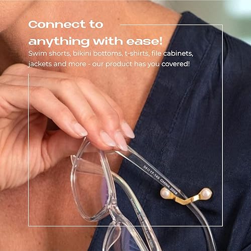 Vista 12 de Readerest Soporte magnético para gafas, etiqueta de nombre, soporte para insignia magnética, soporte para lentes de sol, soporte para lentes de sol