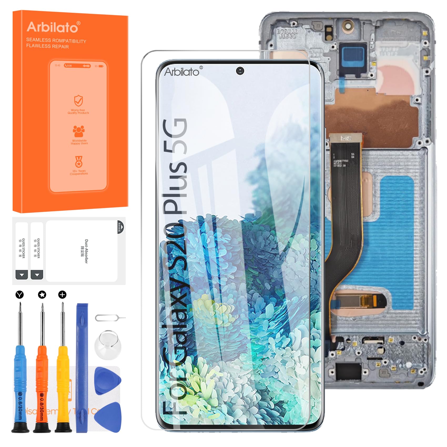 Amazon.com: OLED Screen for Samsung Galaxy S20 Plus 5G Screen