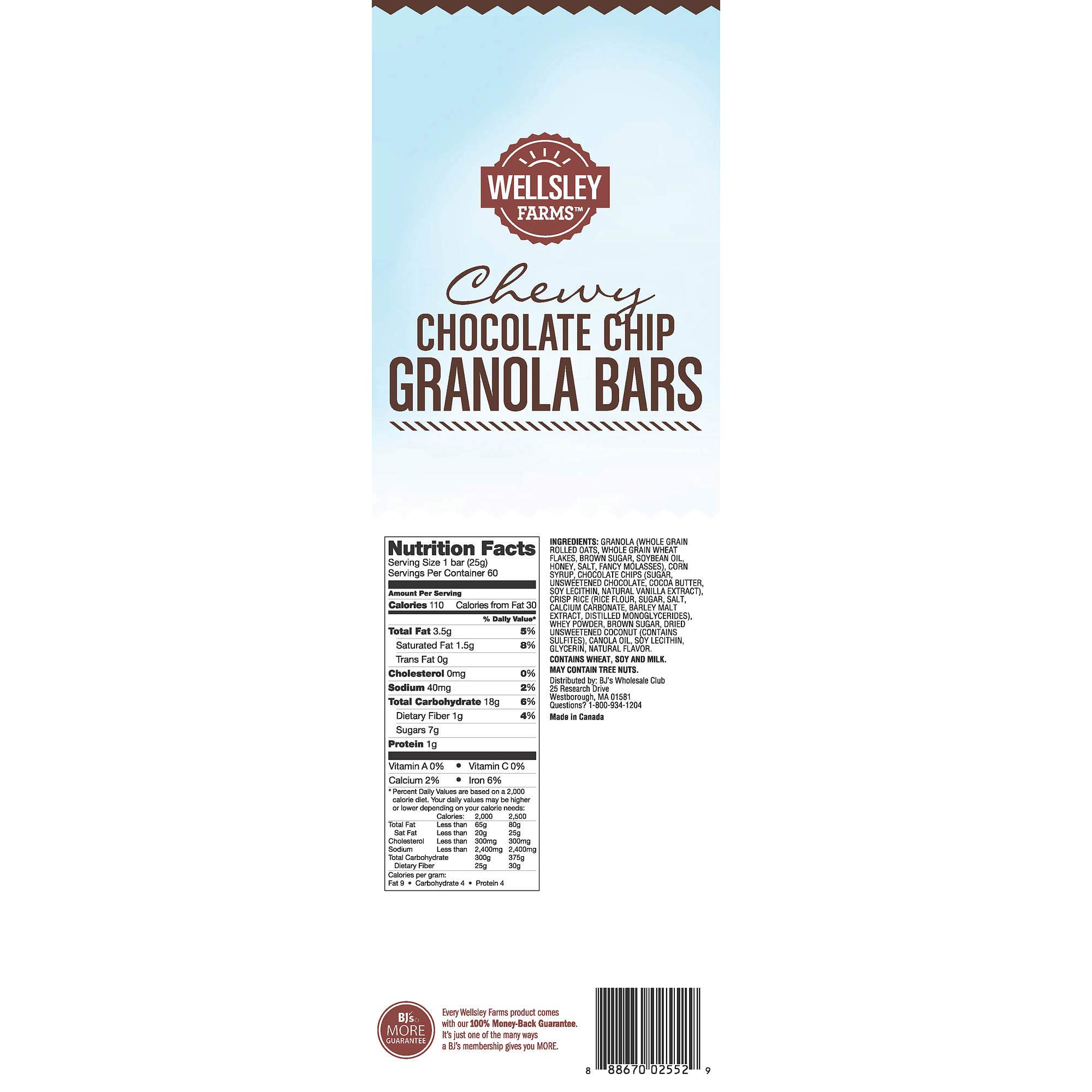 Quaker Chewy Granola Bars Barcode