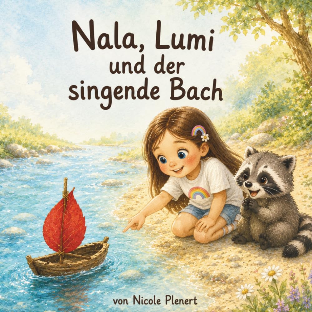 Nala, Lumi und der singende Bach: Eine erfrischende Kinderbuchgeschichte über Neugierde, große Entdeckungen und das pure Sommerglück (Das kleine Licht im Regen)