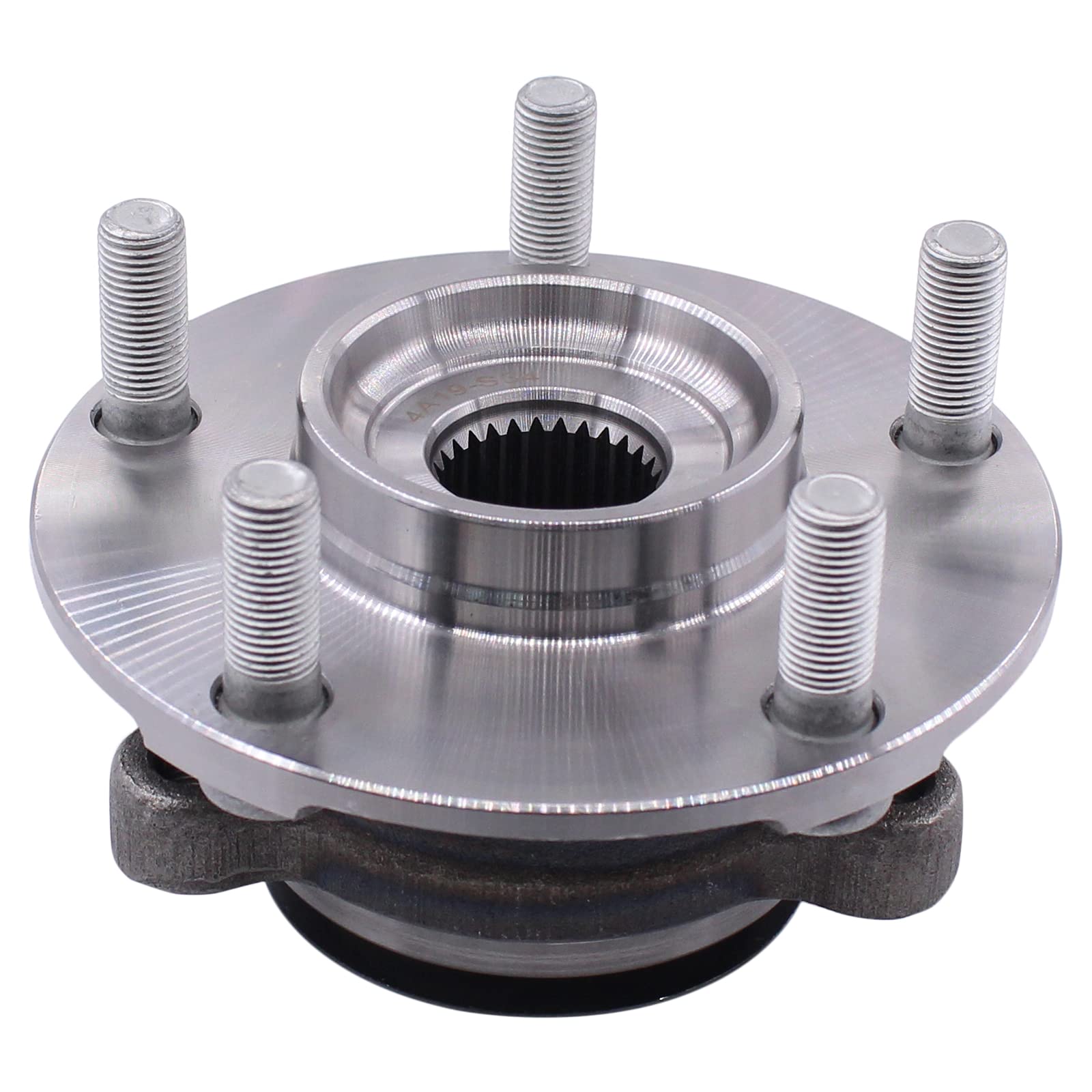 KAX Front Wheel Bearing Hub Assembly – Fits Nissan Juke 2011-2017 & Leaf 2011-2012 (2-Piece Set, 5-Lug W/ABS)