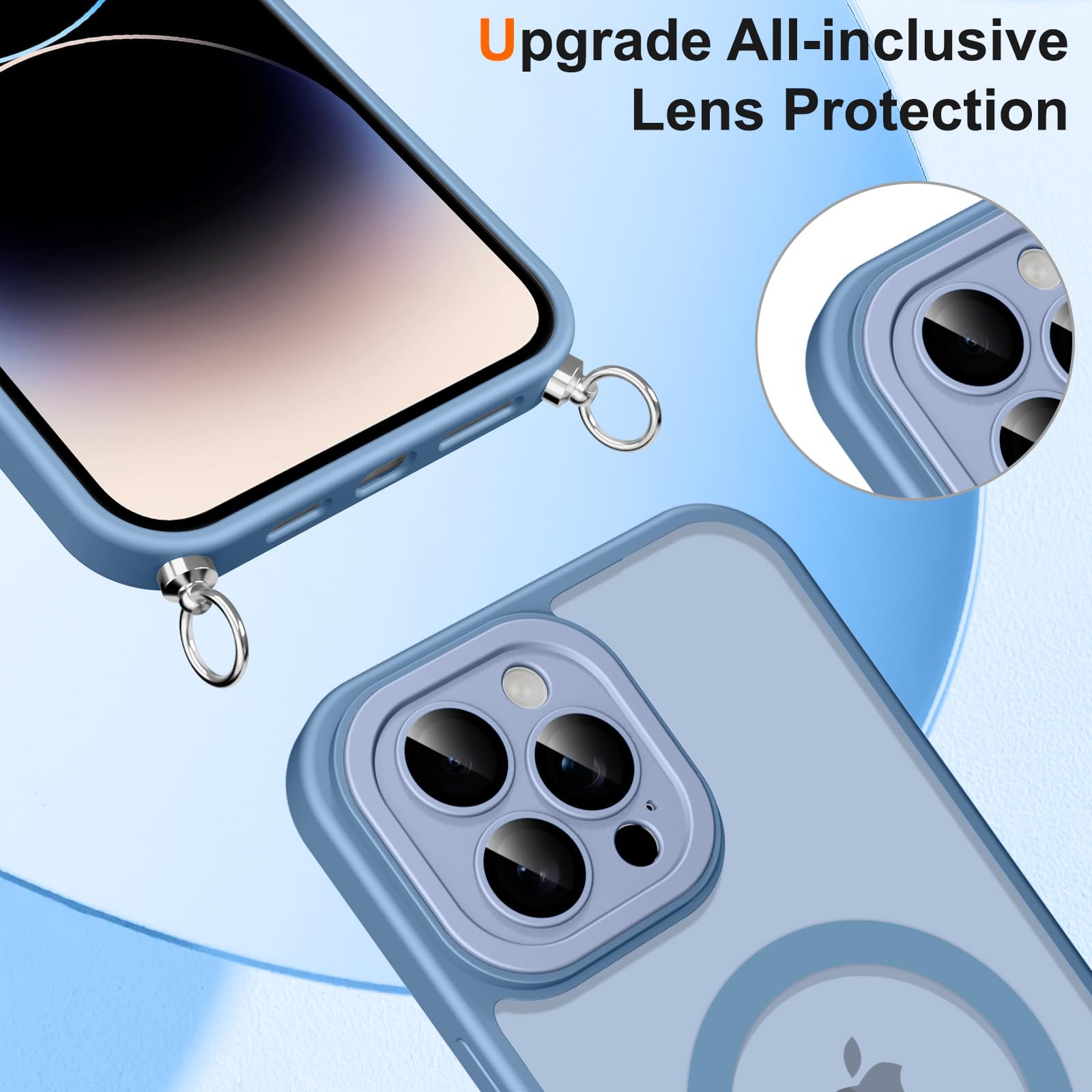 Pnakqil Magnetic Mobile Phone Strap With Strap For IPhone 11 Pro
