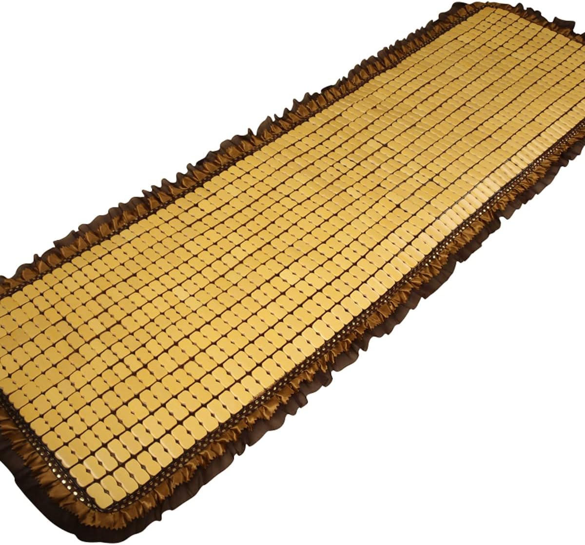 Bamboo Slice Car Seat Cushion, Breathable Front Seat Cover, Summer Car Seat Mat, Wooden Car Seat Mat