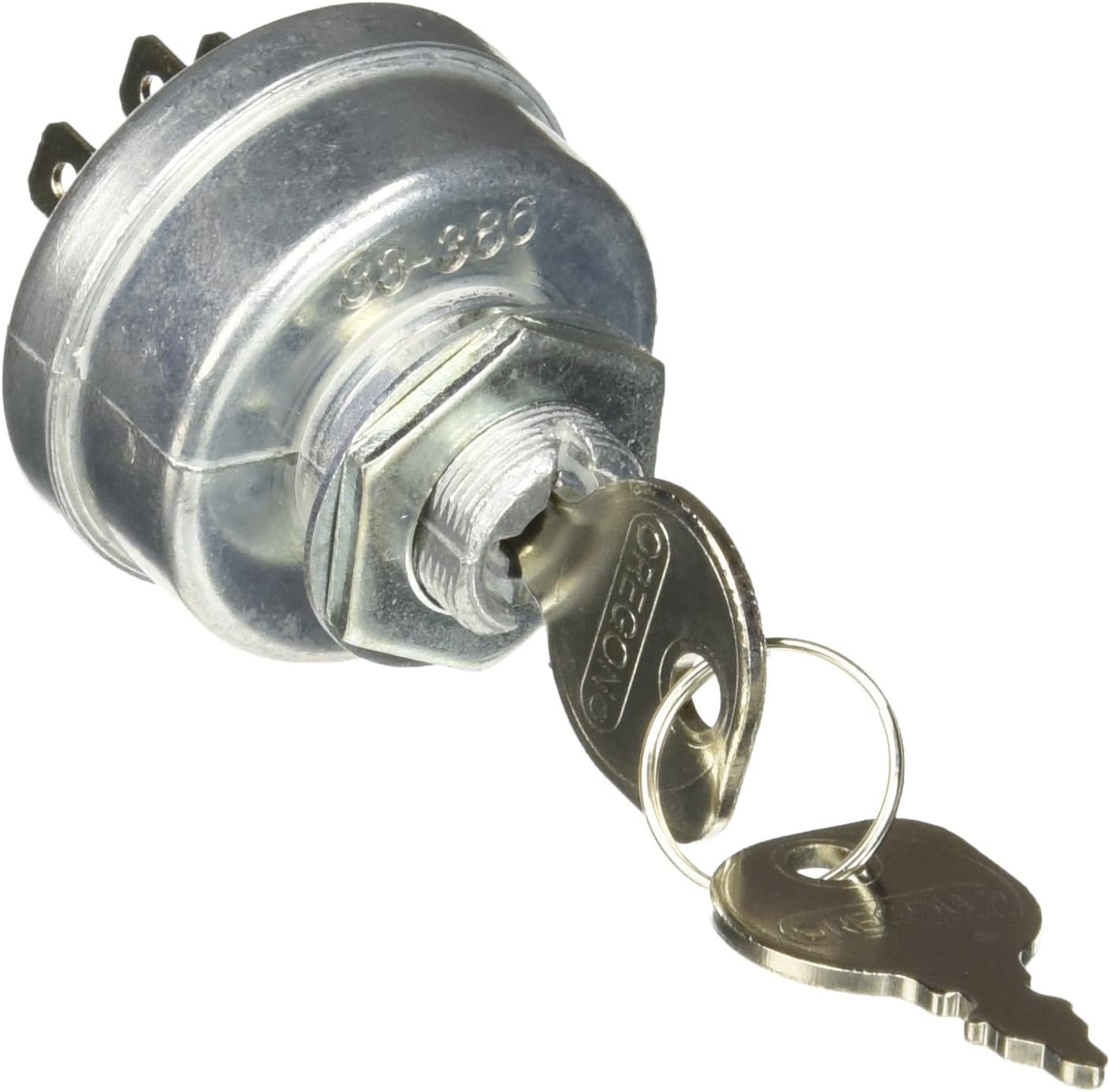 Oregon 33-386 Ignition Switch, Grey/Black