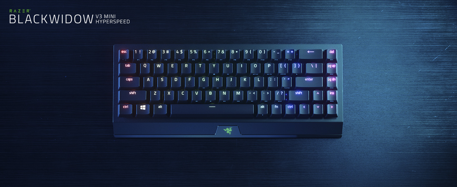Amazon.com: Razer BlackWidow V3 Mini HyperSpeed 65% Wireless