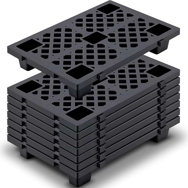 Plastic Pallets for Basement Storage