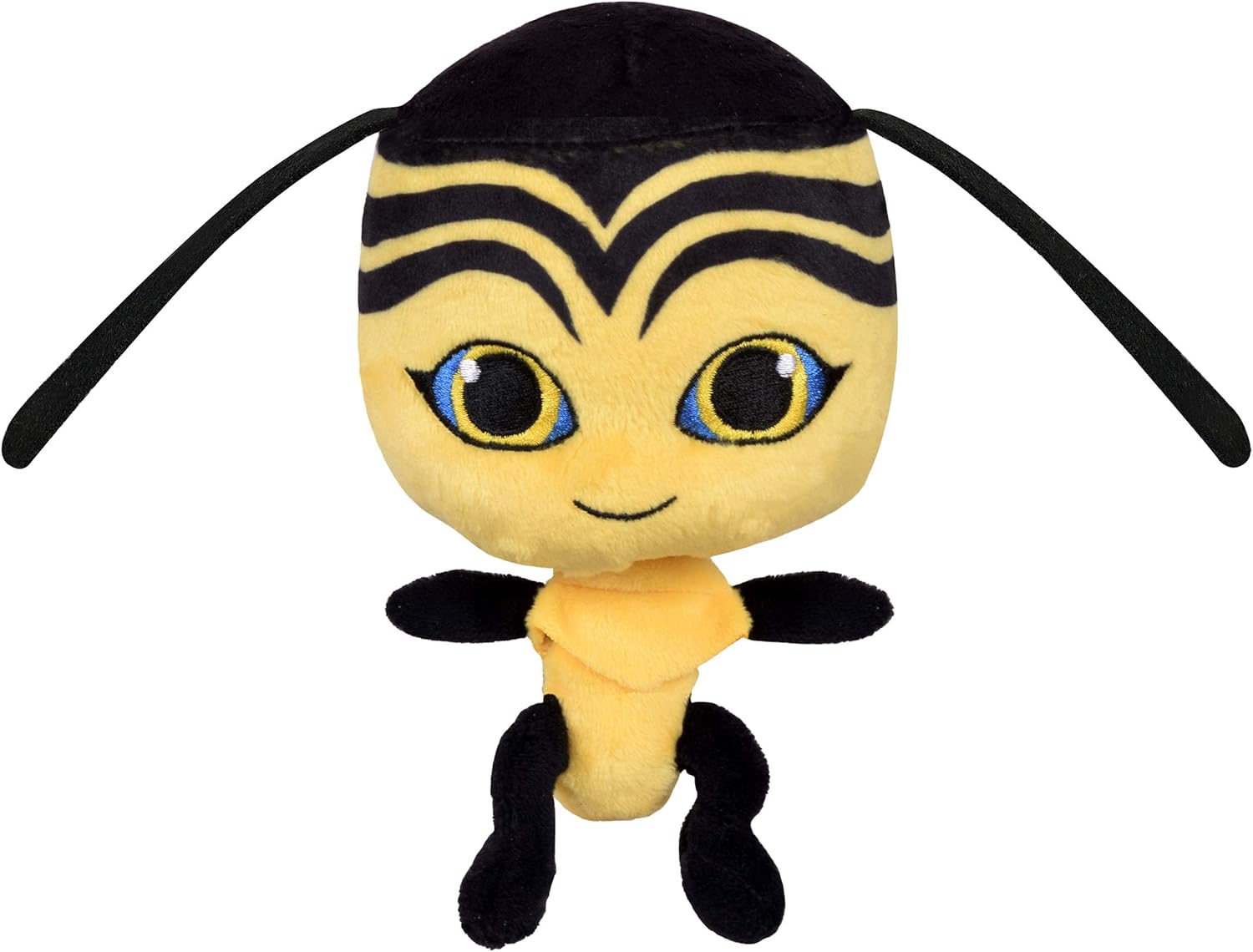 Miraculous P50694 Tales of Ladybug & Cat Noir-Queen Bee's Kwami Pollen Plush Soft Toy 15cm (Bandai)