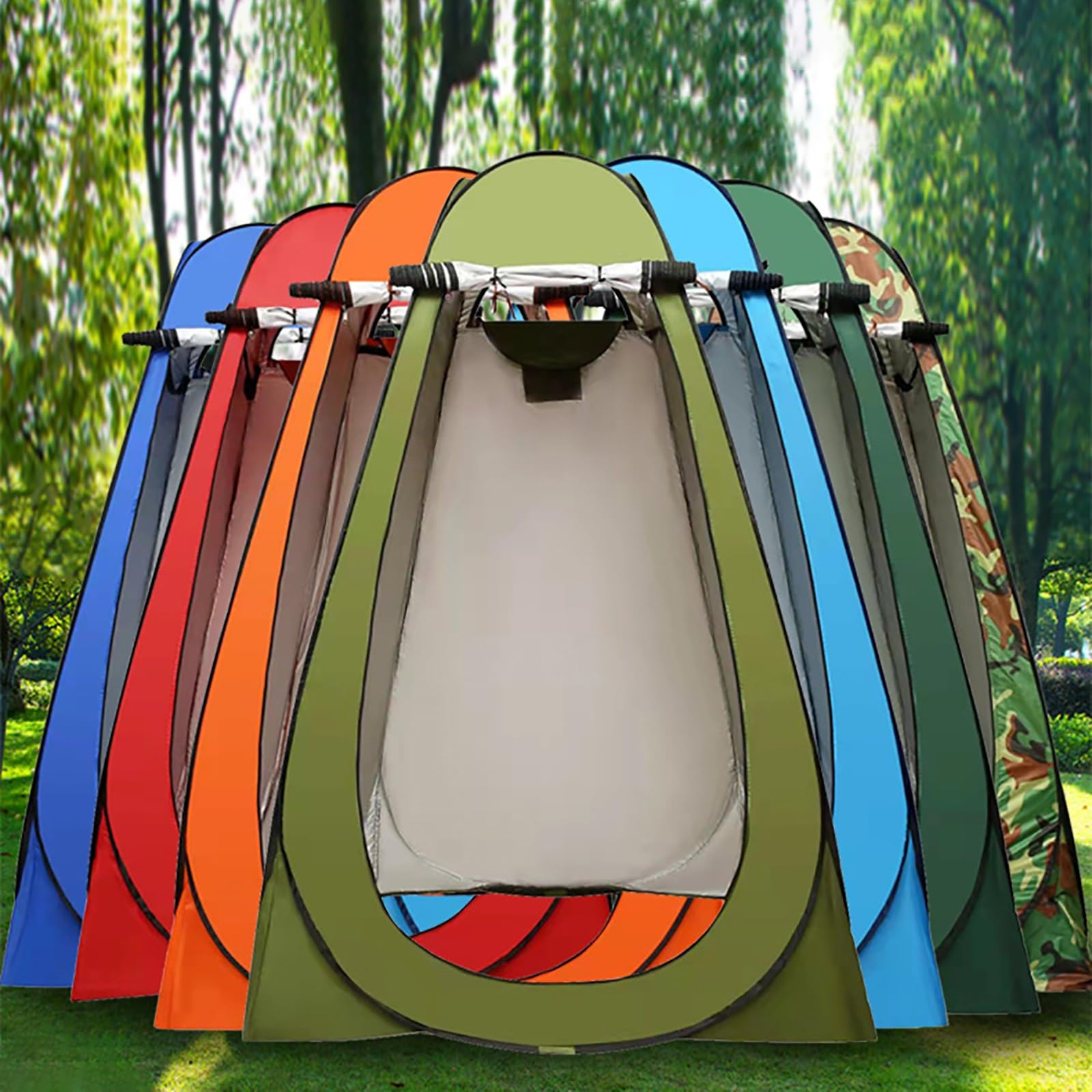 Tenda per la Privacy, Tenda per Fasciatoio Pop-Up, Adatta per Doccia Esterna, Spogliatoio, Parasole e Toilette da Campeggio