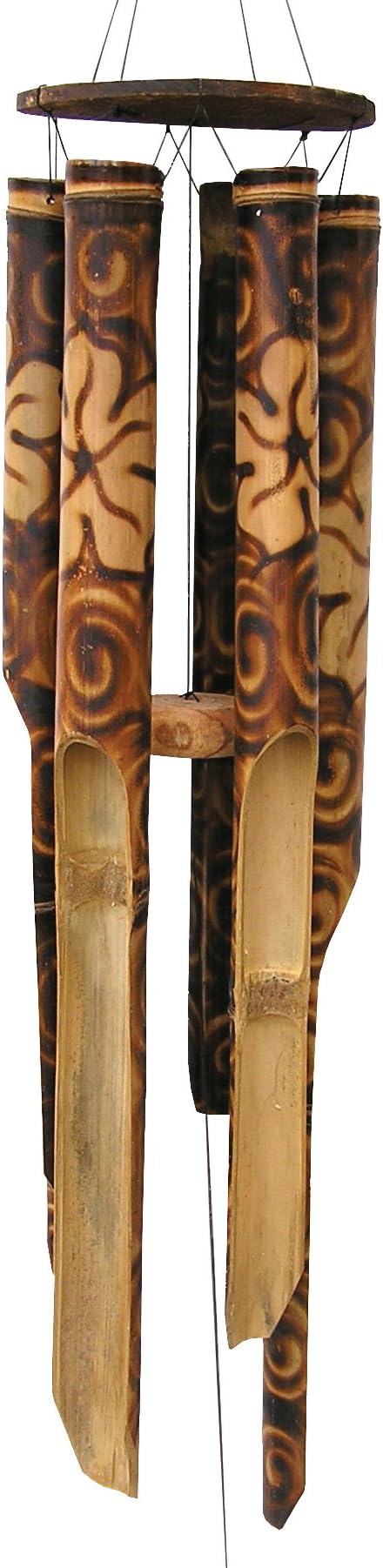 Cohasset 203 80-cm Burnt Flower Wind Chime