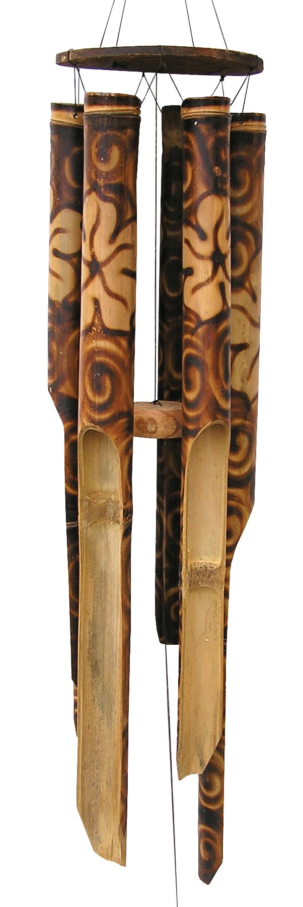 Cohasset 203 80-cm Burnt Flower Wind Chime