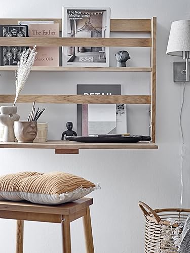 Miniatura 3 de Bloomingville Maceta de gres con diseño facial y esmalte reactivo, marrón mate