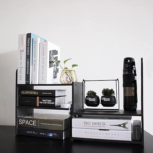 Miniatura 37 de YGYQZ - Estante de almacenamiento de oficina, organizador de escritorio, suministros de escritorio, lindo tocador, organizador ajustable y Nube