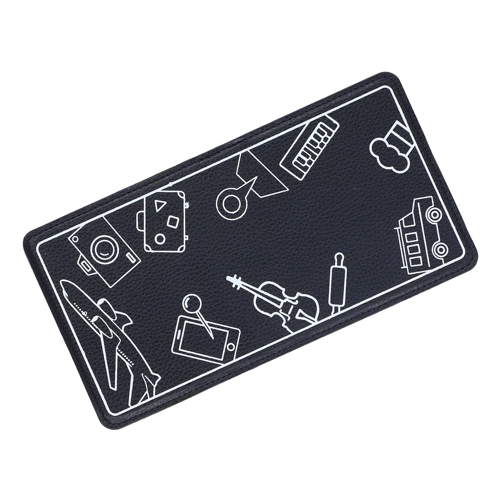Yctze Supporto Telefono Flessibile da Viaggio, Stand per Tablet (BLACK) | Dimensioni compatte, design versatile, utilizzo a mani libere, supporta vari dispositivi