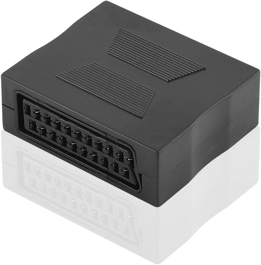 BestPlug 21pol péritel Péritel Adaptateur Raccord Connexion 2 x Femelle ...