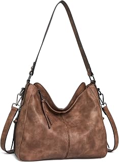 Purses for Women Vegan Leather Hobo Bags Designer Handbags Large Shoulder Crossbody Bag with Adjustable Strap