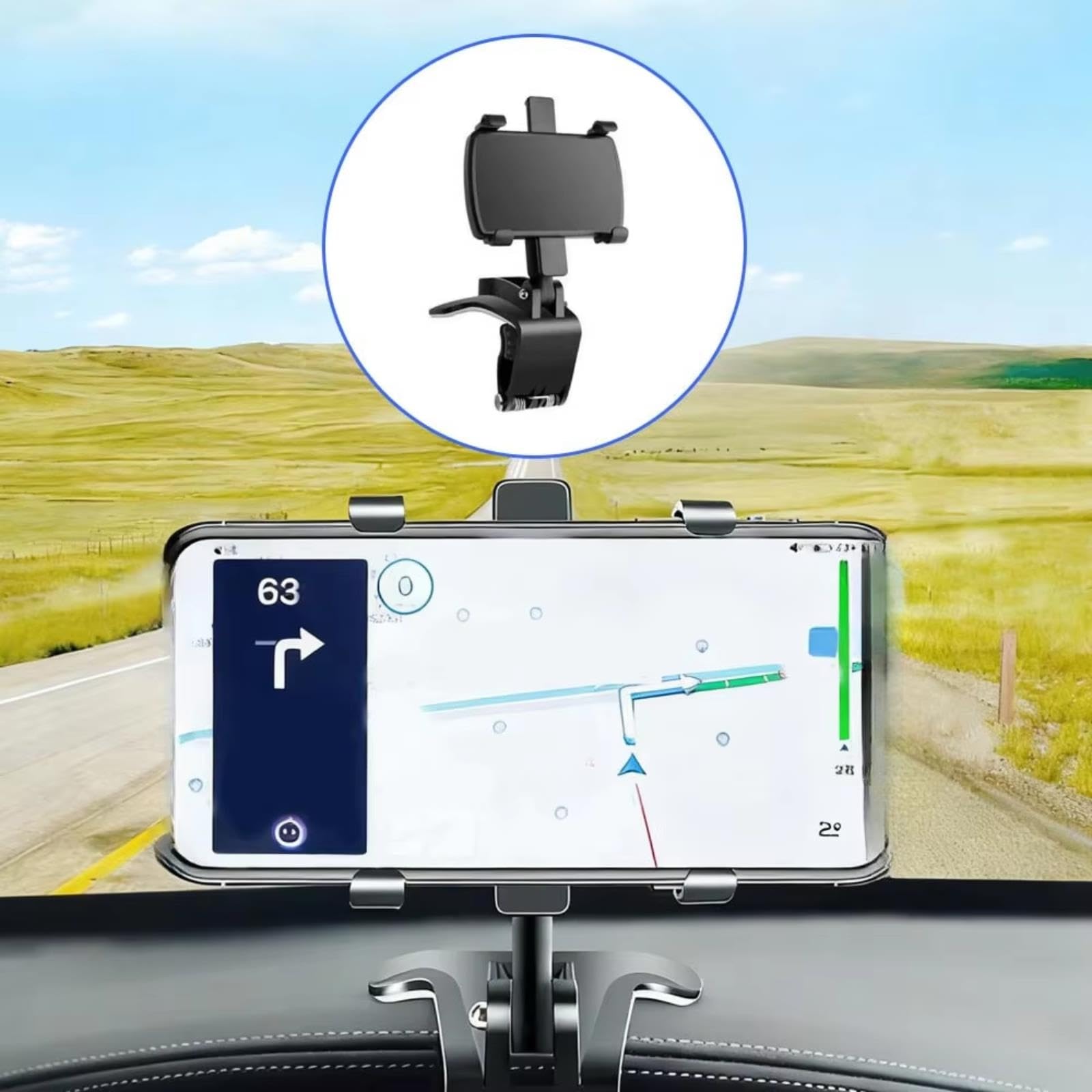 Soporte Navegación Teléfono Coche Vehículo Universal Piezas Automóvil