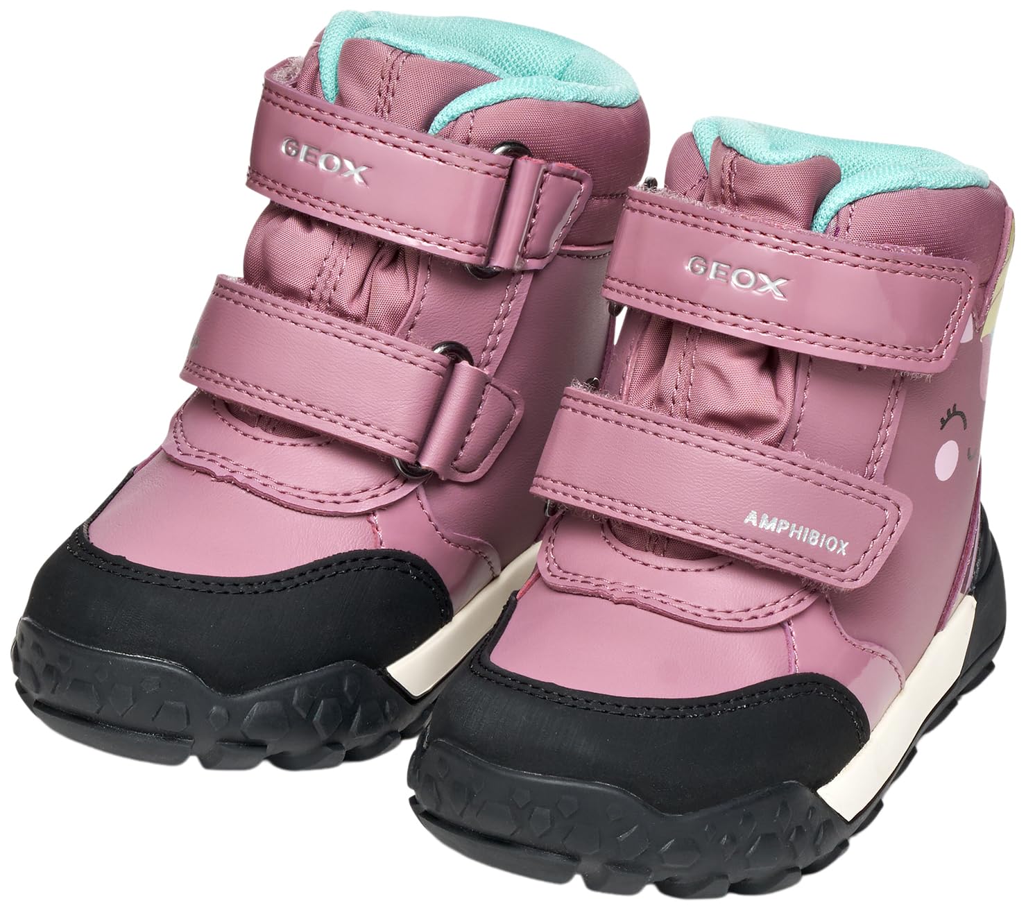 Geox Niemowlęta - dziewczynki B Trekkyup Girl B AbButy do kostki