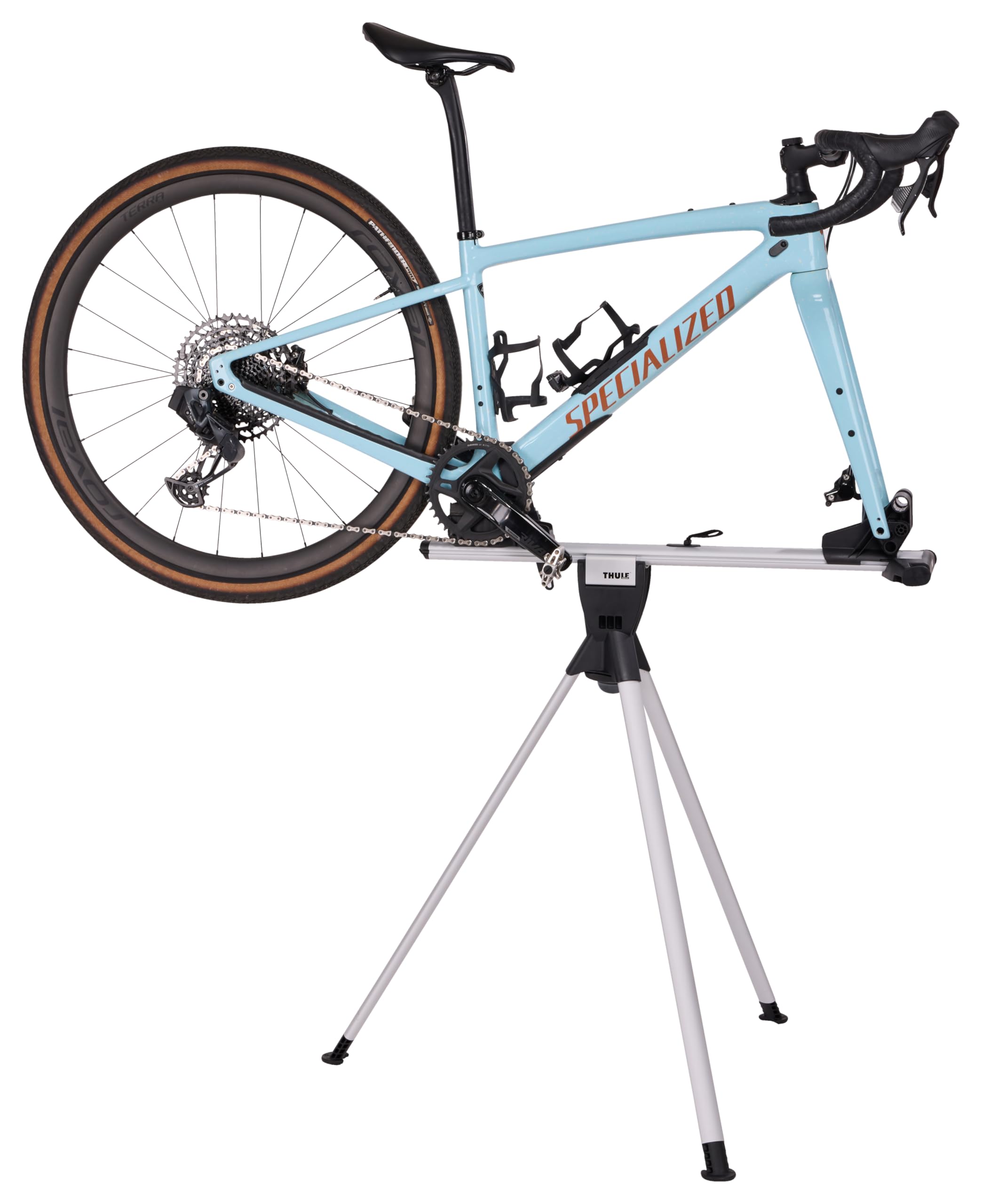 Thule Roundtrip Custodia Per Il Trasporto Di Biciclette Da Strada Black, One-Size